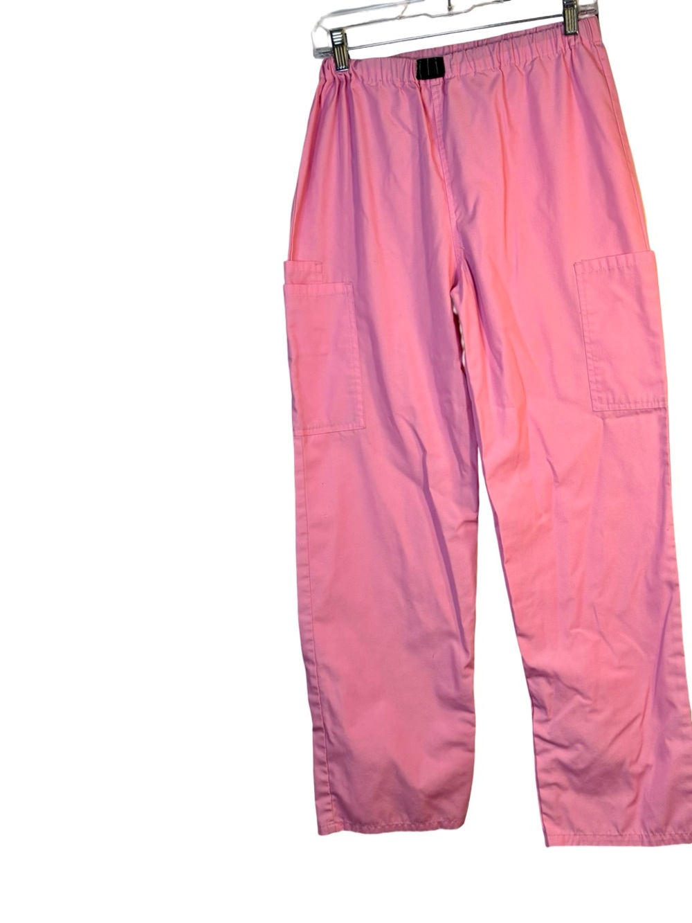 Adar Cargo Scrub Pants in Pink